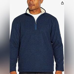 Orvis Men’s 1/4 zip fleece lined pullover